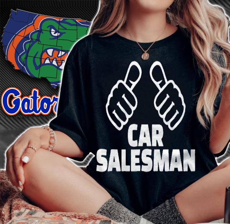 Car Salesman Thumbs Up Gift Shirt woman shirt
