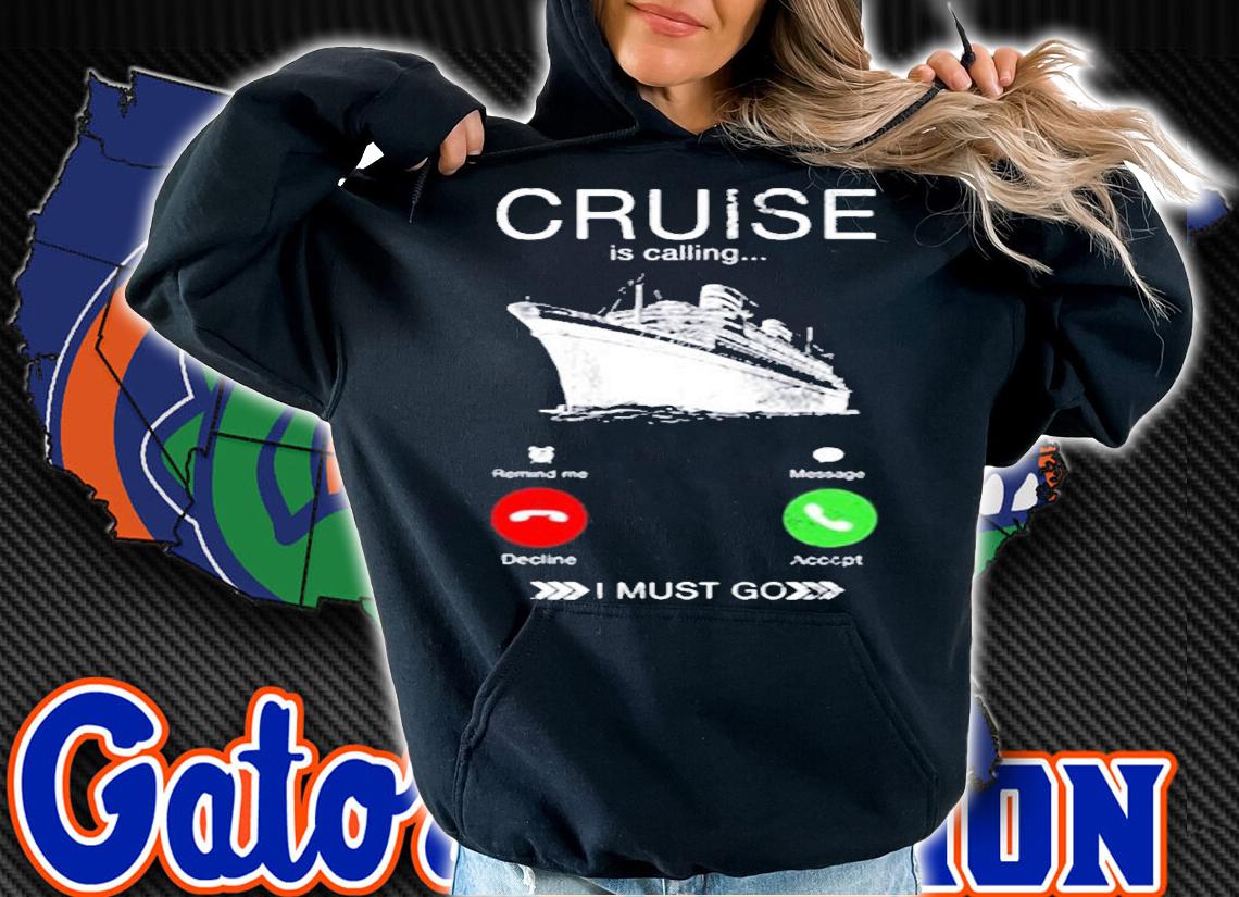 Hold On My Cruise Ship Travel Is Calling Gift T-Shirt hoodie