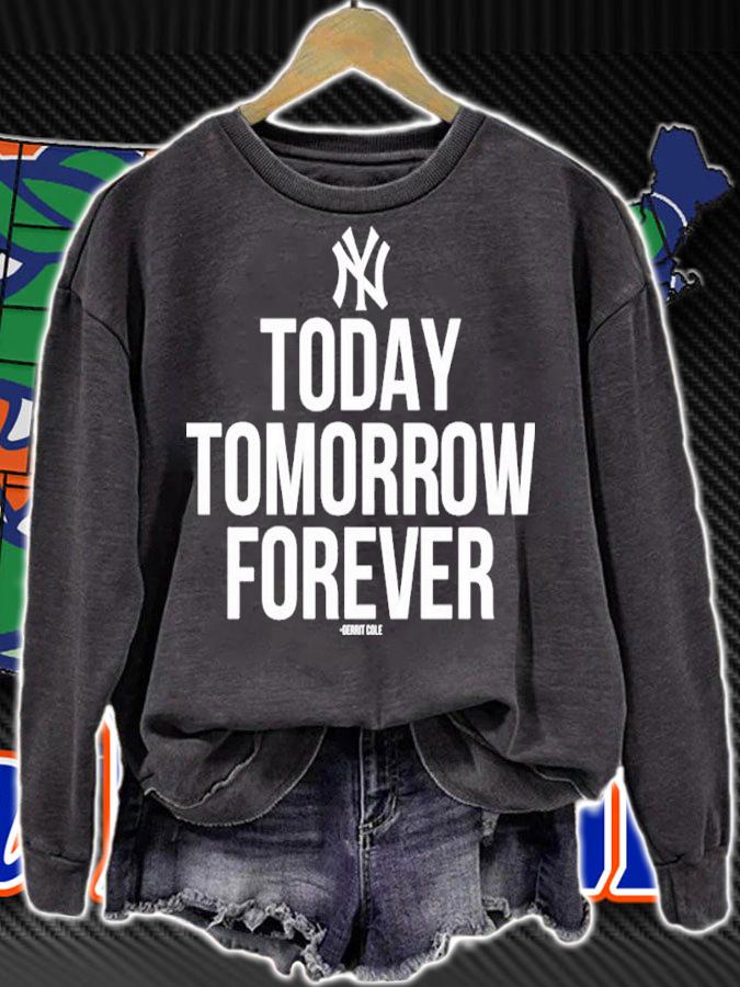 New York Yankees Today Tomorrow Forever Gerrit Cole Shirt