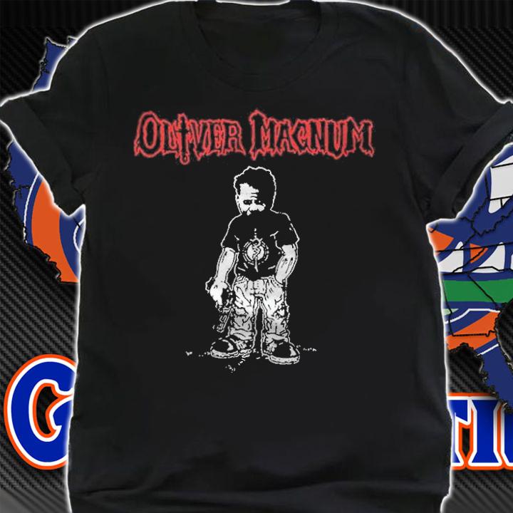 Oliver Magnum 1989 album cover T-shirt
