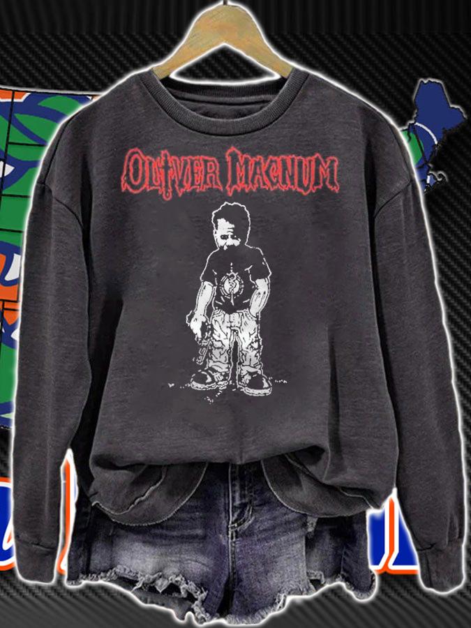 Oliver Magnum 1989 album cover T-shirt