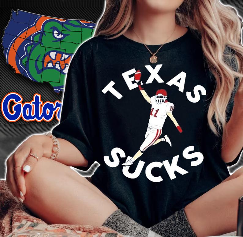 Opolis X Oklahoma Breakdown Teddy Lehman Texas Sucks Shirt woman shirt