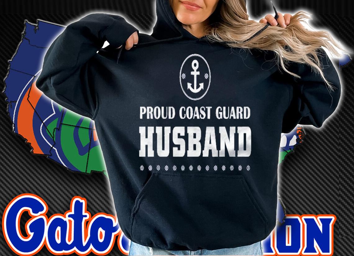Proud Us Coast Guard Husband Proud Coast Guard Shirt