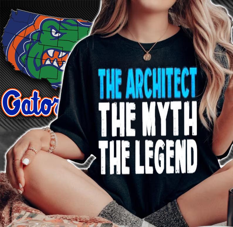 The Architect The Myth The Legend T-Shirt