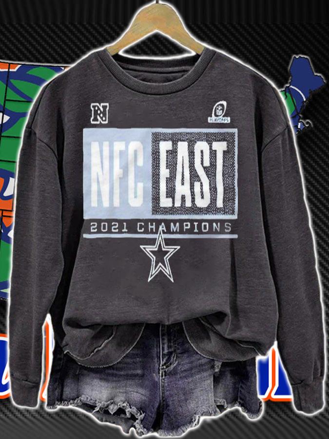 Dallas Cowboys 2021 NFC East Division Champions T-shirt sweatshirt