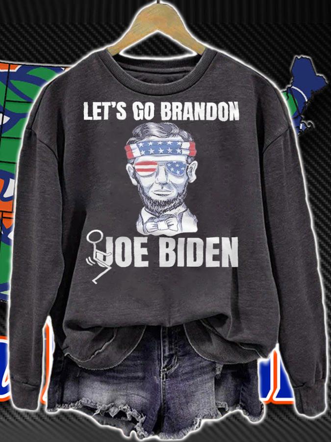 Let's Go Brandon Fuck FJB Joe Biden Meme T-Shirt sweatshirt