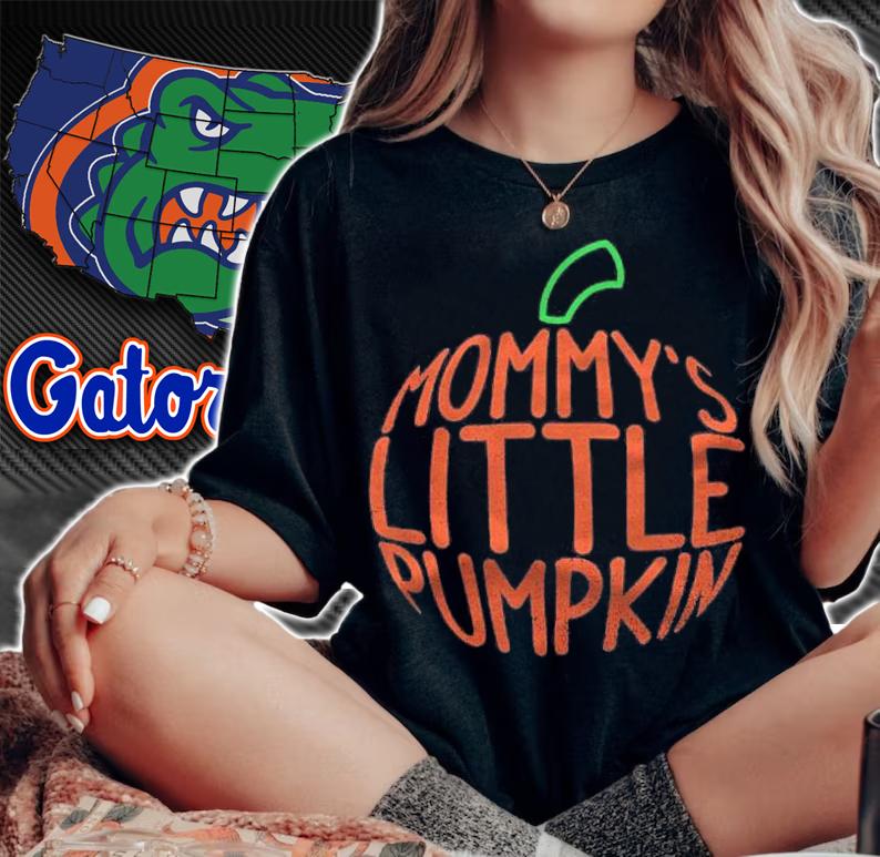 Mommys Little Pumpkin Shirt Halloween Pregnancy Costume Shirt