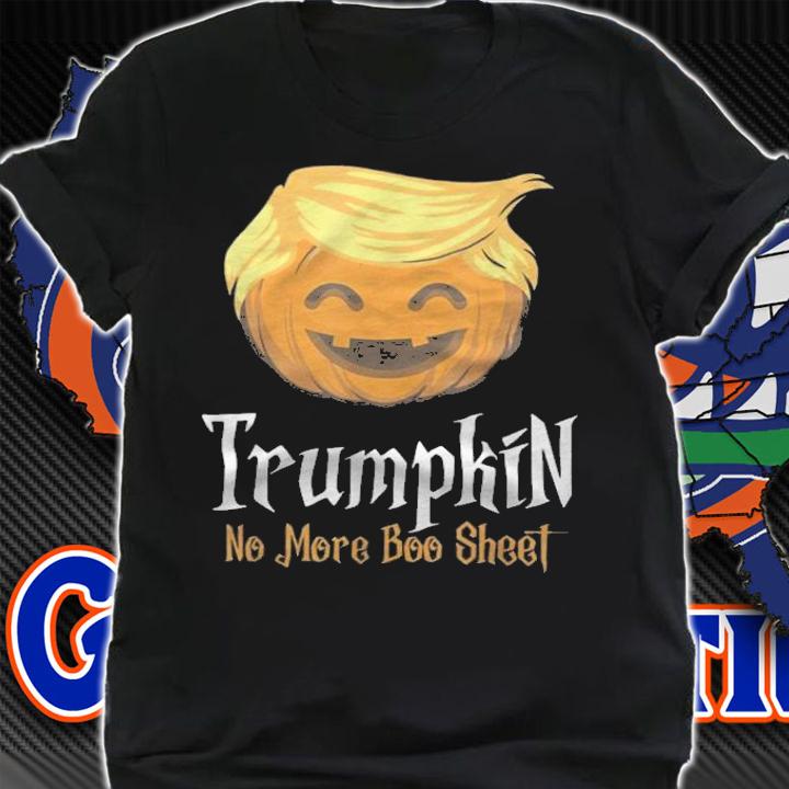 New Design trumpkin No More Boo Sheet Halloween Costume T-Shirt shirt
