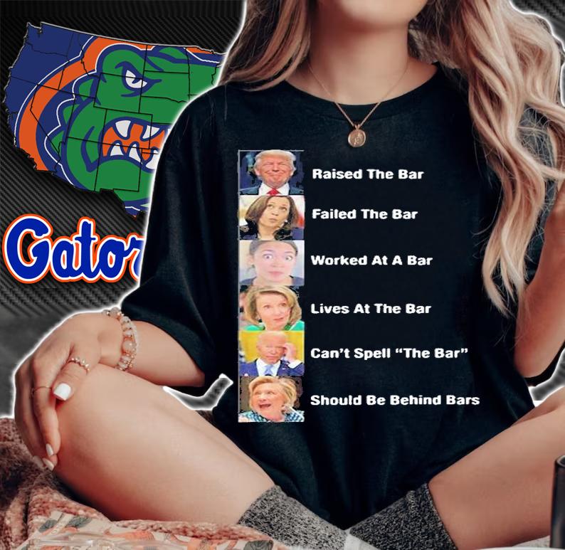 Raised The Bar Failed The Bar Worked At A Bar Lives At The Bar 2022 T-Shirt woman shirt