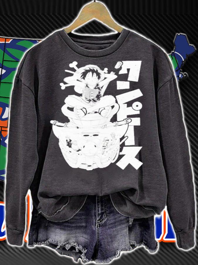 Straw Hats Luffy One Piece Anime Shirt sweatshirt