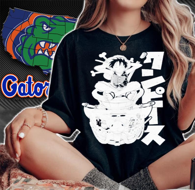 Straw Hats Luffy One Piece Anime Shirt woman shirt