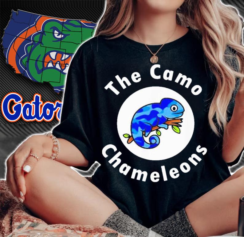 The Camo Chameleons Shirt woman shirt