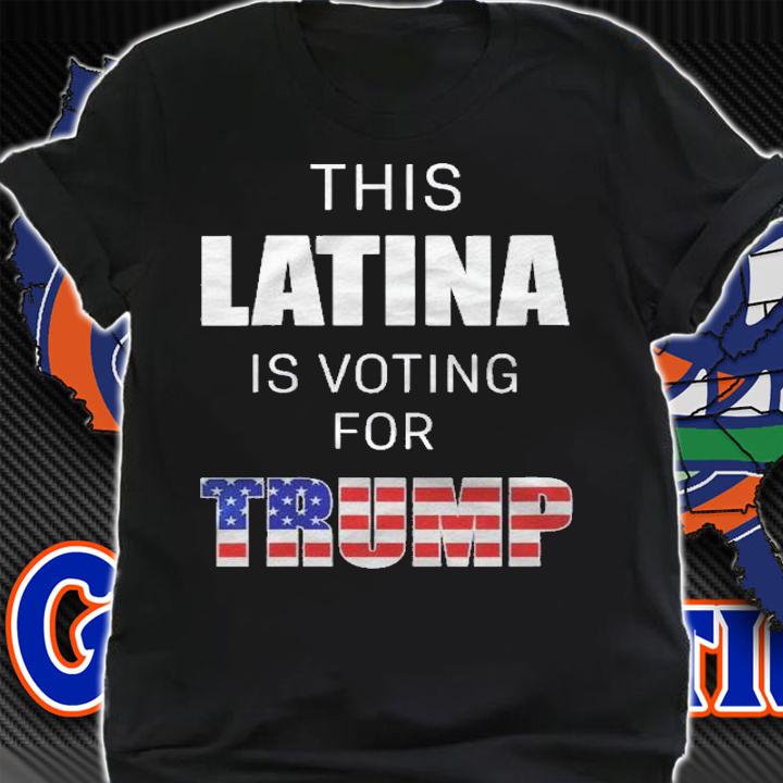 Womens Latinos For Trump 2024 Election President Hispanic Women Shirt shirt