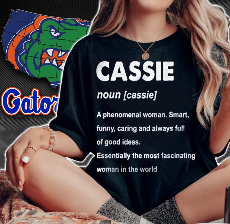 Cassie Name A Phenomenal Woman Smart Shirt woman shirt