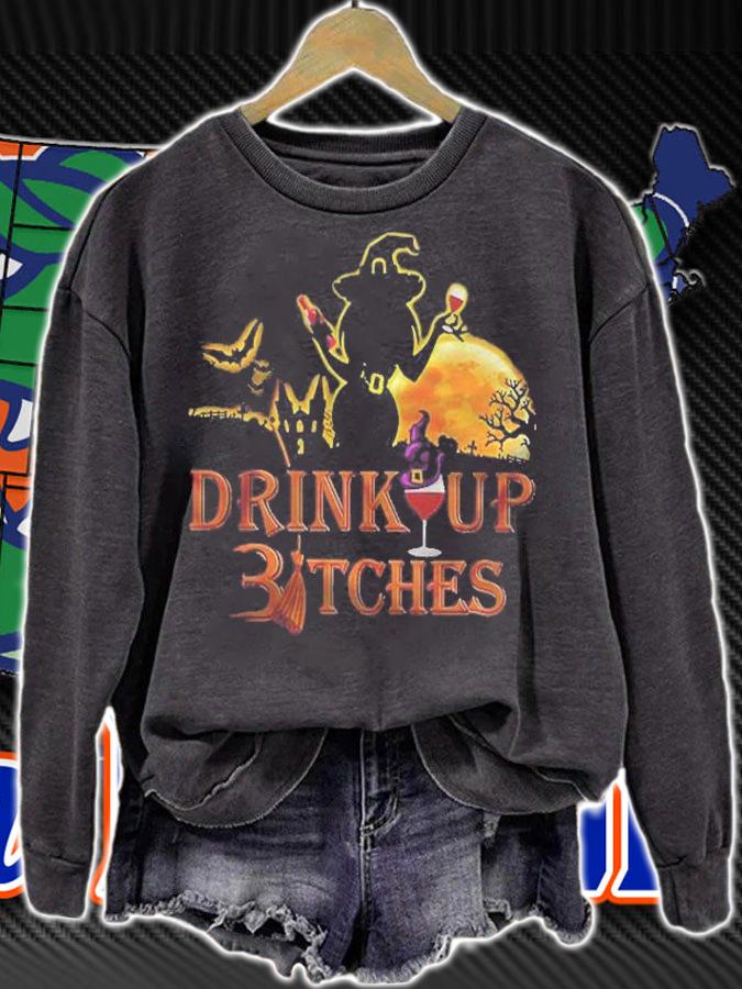 Drink Up Witches Halloween Version2 Shirt