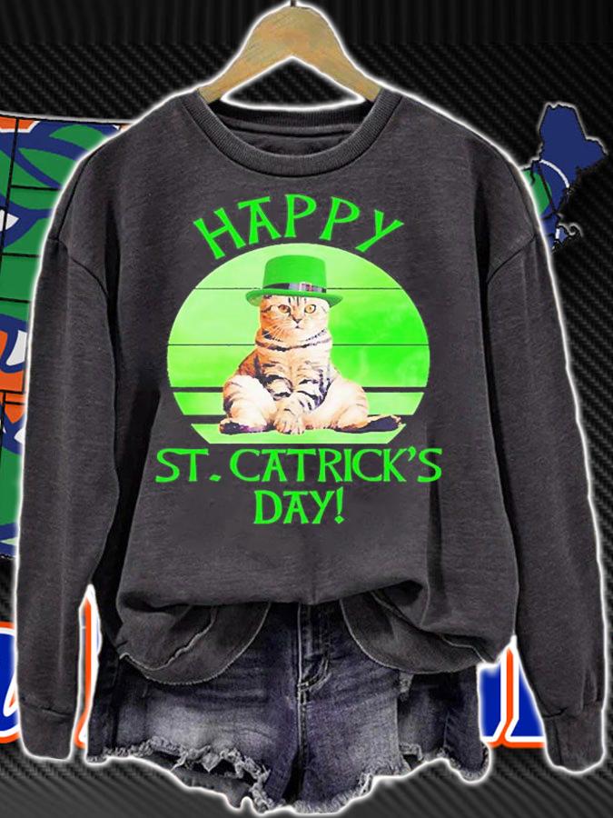 Happy St. Catrick's Day T-Shirt sweatshirt