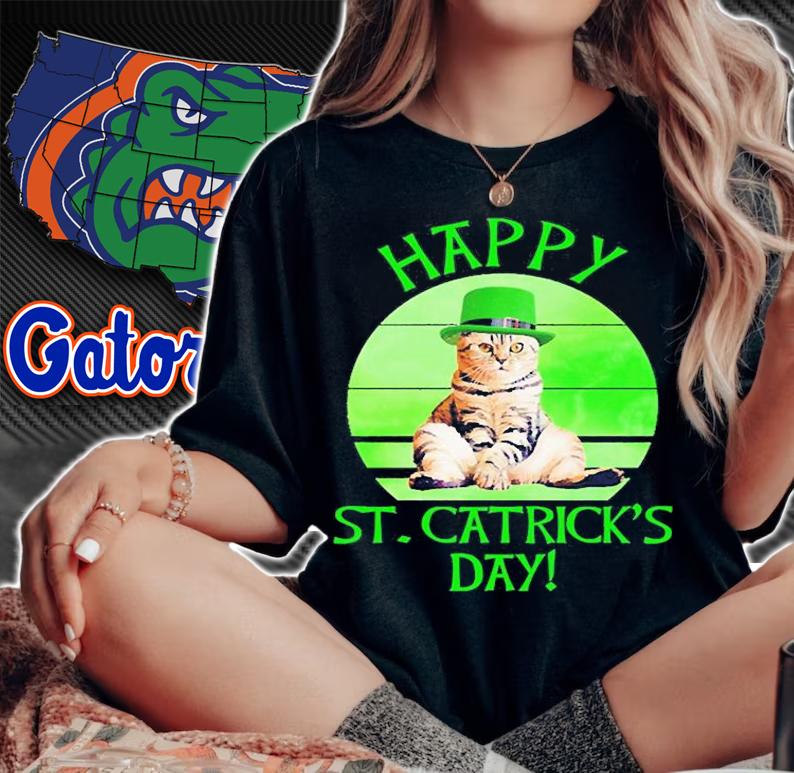 Happy St. Catrick's Day T-Shirt woman shirt