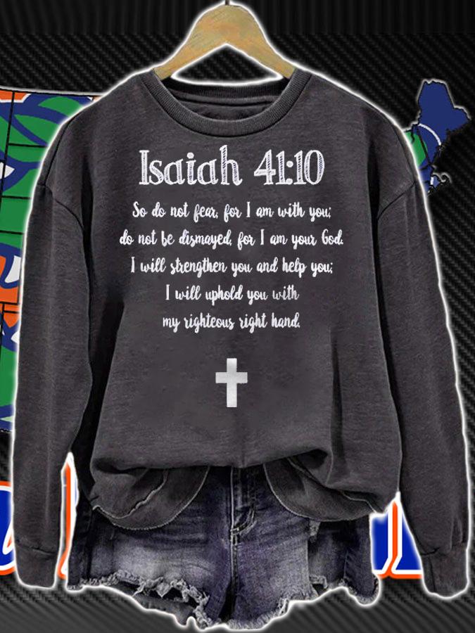 Isaiah 4110 Bible Verse Scripture Christian shirt sweatshirt