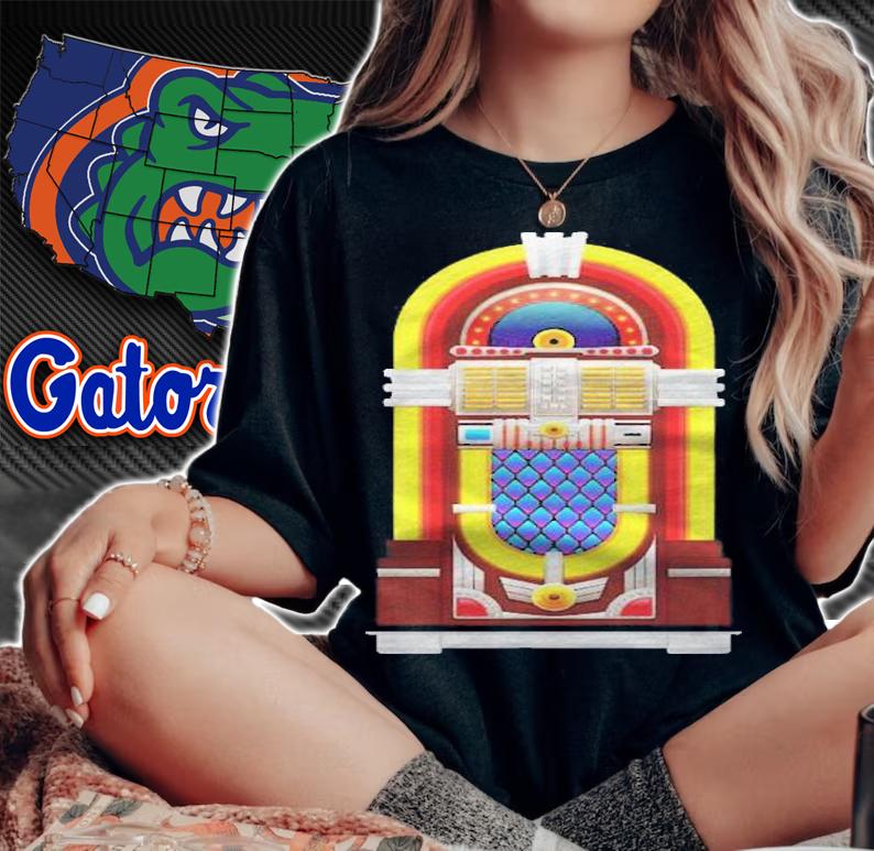 Jukebox Costume Music Playing Device shirt woman shirt