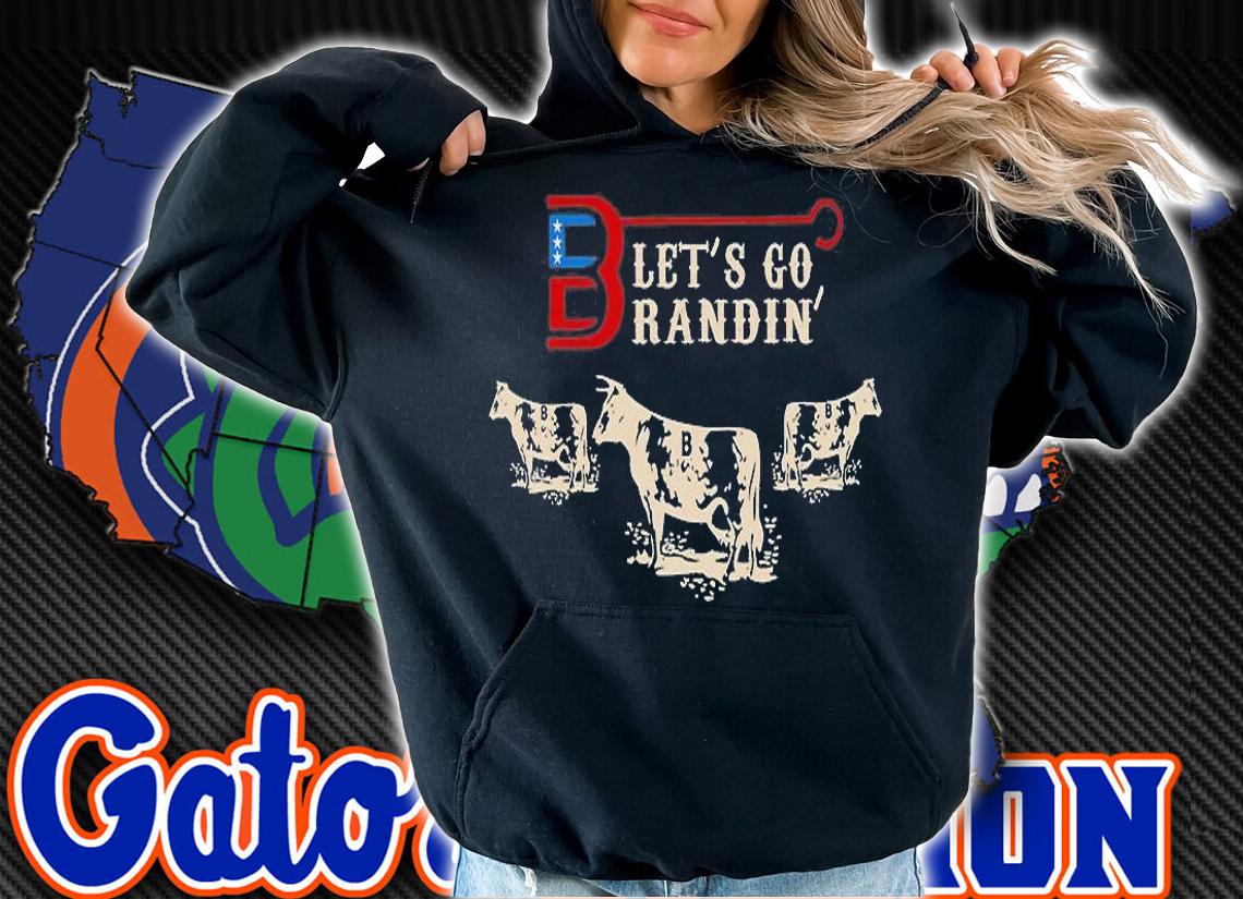 Let's Go, Brandon, Dairy Cows, Farmer, Farm Sarcastic T-Shirt hoodie