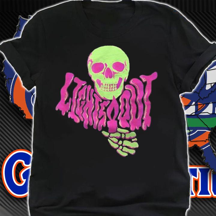 Lights out podcast Skull T-shirt shirt