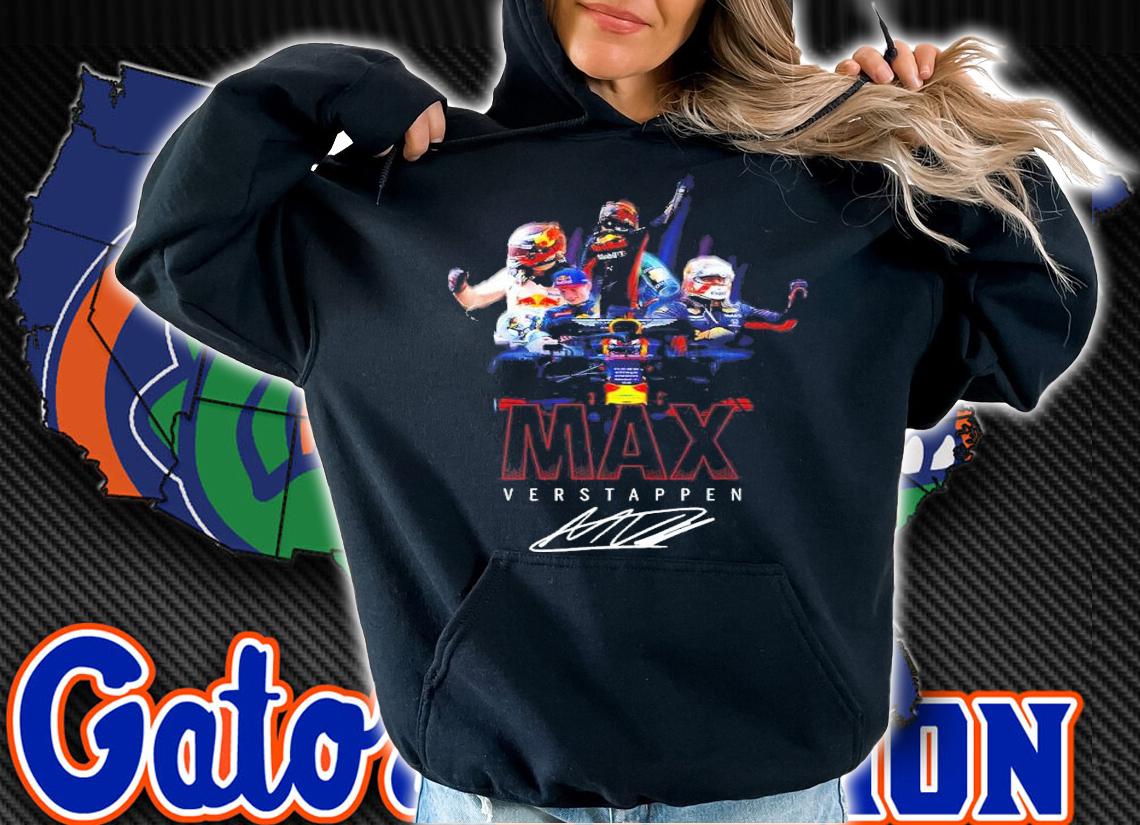 Max Verstappen F1 2021 signature shirt
