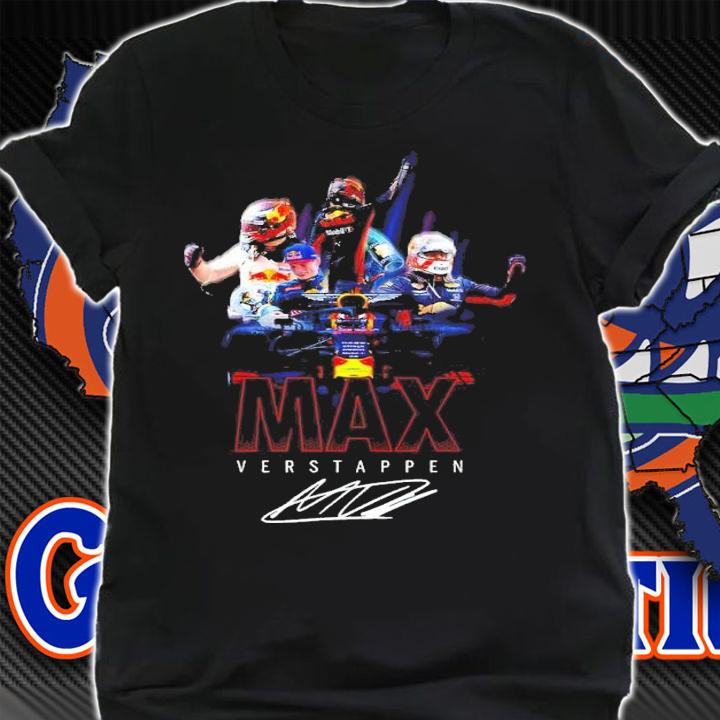 Max Verstappen F1 2021 signature shirt