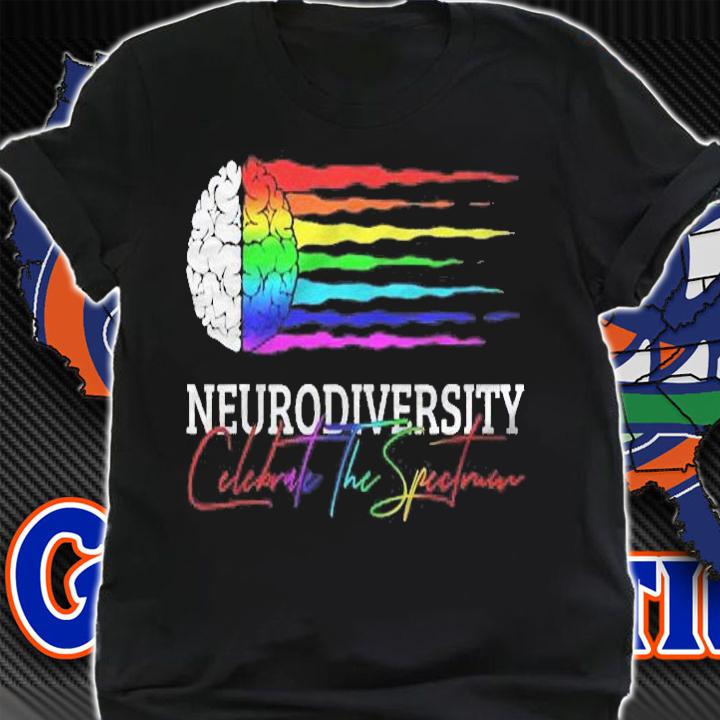 Neurodiversity Shirt Autism Spectrum Adhd Rainbow Shirt shirt