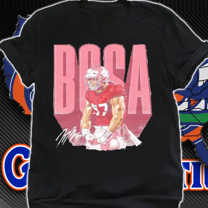 Nick Bosa San Francisco Bold Football Shirt
