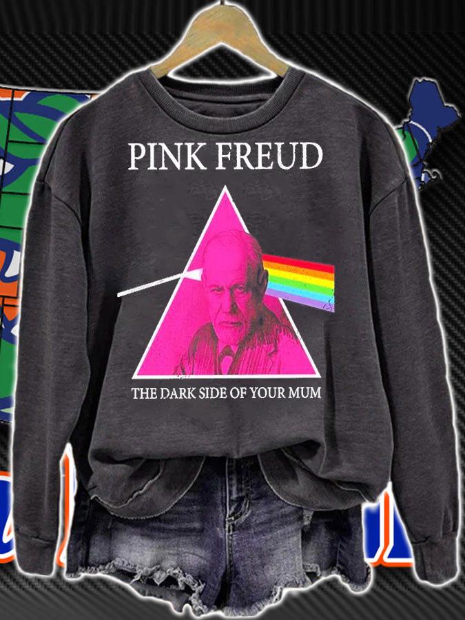 Pink Freud Funny Psychology T-Shirt