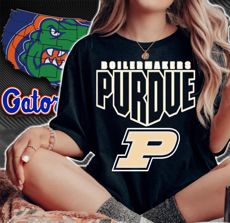 Purdue Boilermakers Vintage NCAA T-Shirt woman shirt
