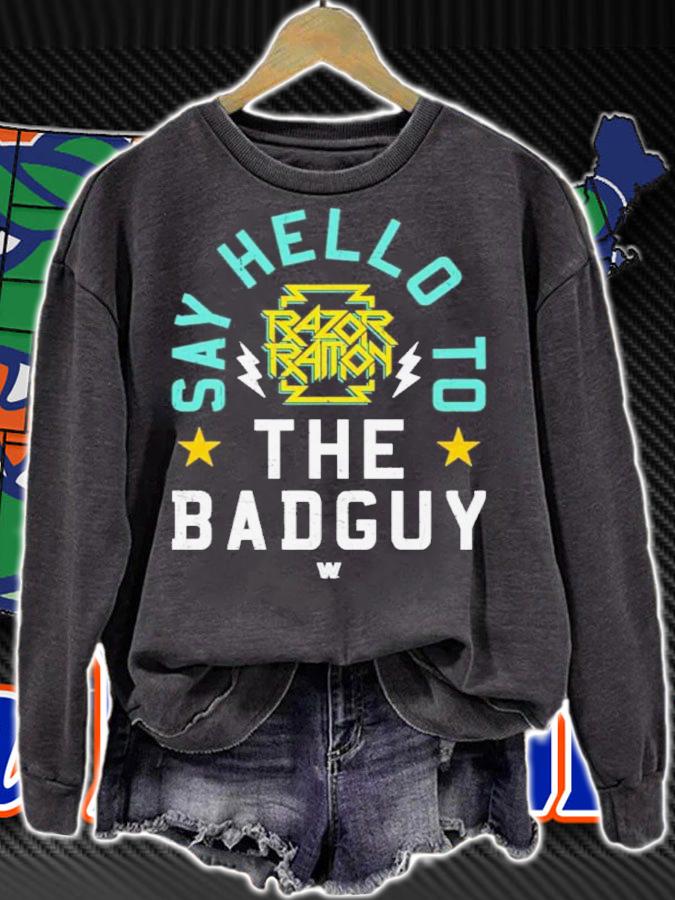 Razor Ramon Say Hello The Bad Guy Shirt
