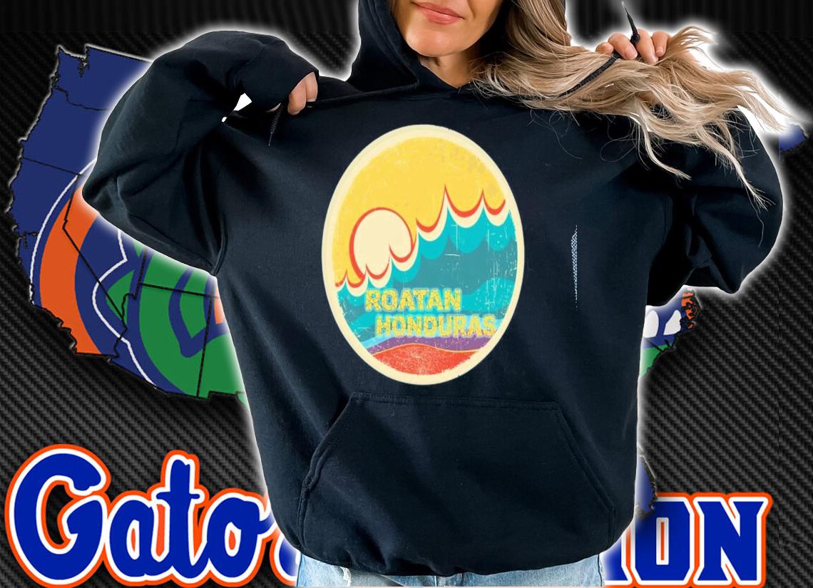 Retro Vintage Roatan Honduras Vacation T-shirt