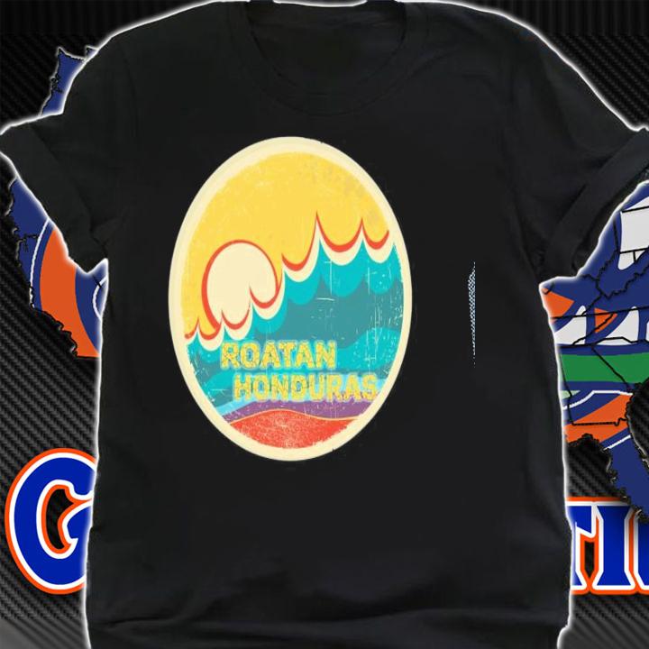 Retro Vintage Roatan Honduras Vacation T-shirt