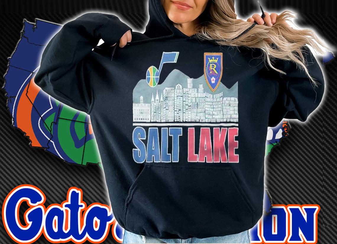 Salt Lake Utah Jazz and Real Salt Lake shirt