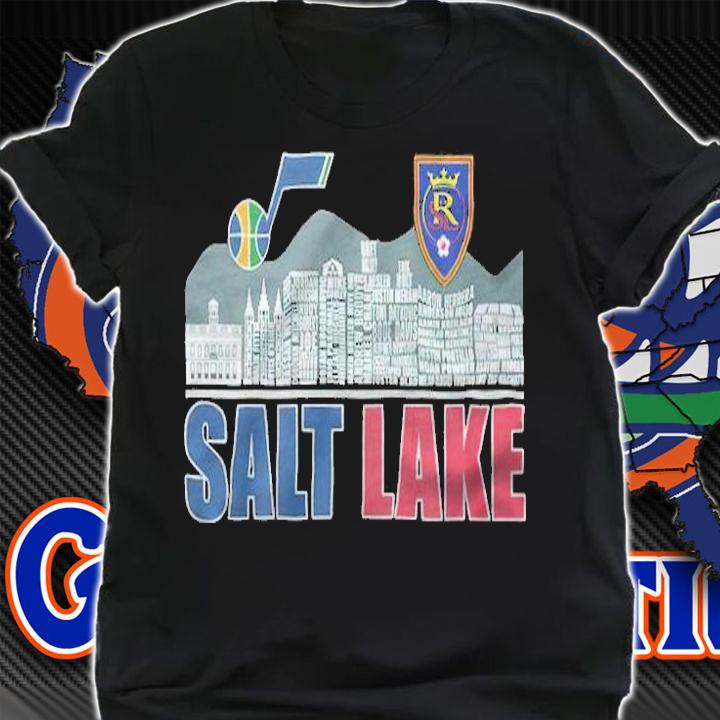 Salt Lake Utah Jazz and Real Salt Lake shirt