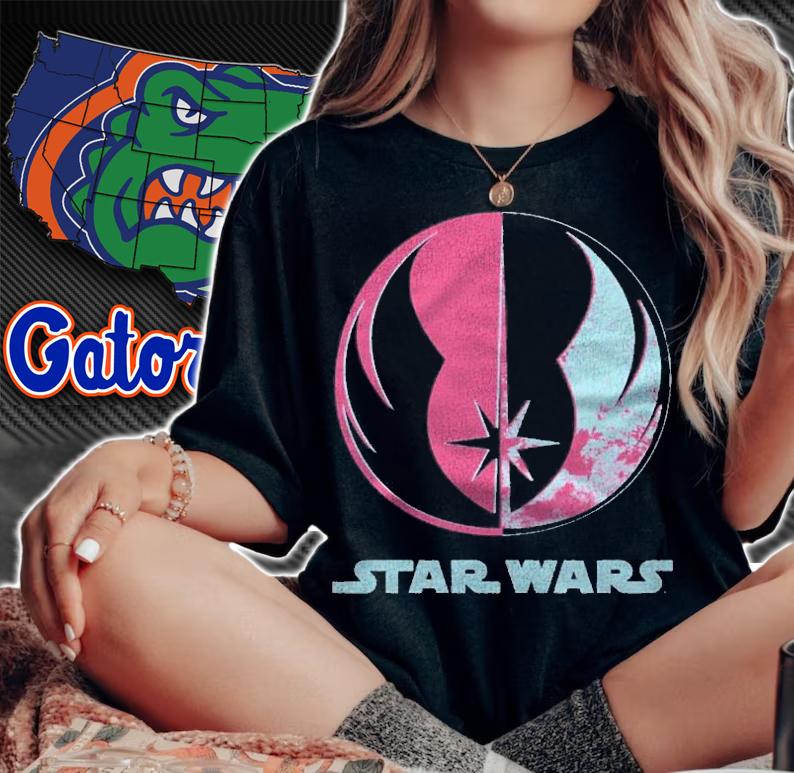 Star Wars Bright Jedi Symbol Shirt woman shirt