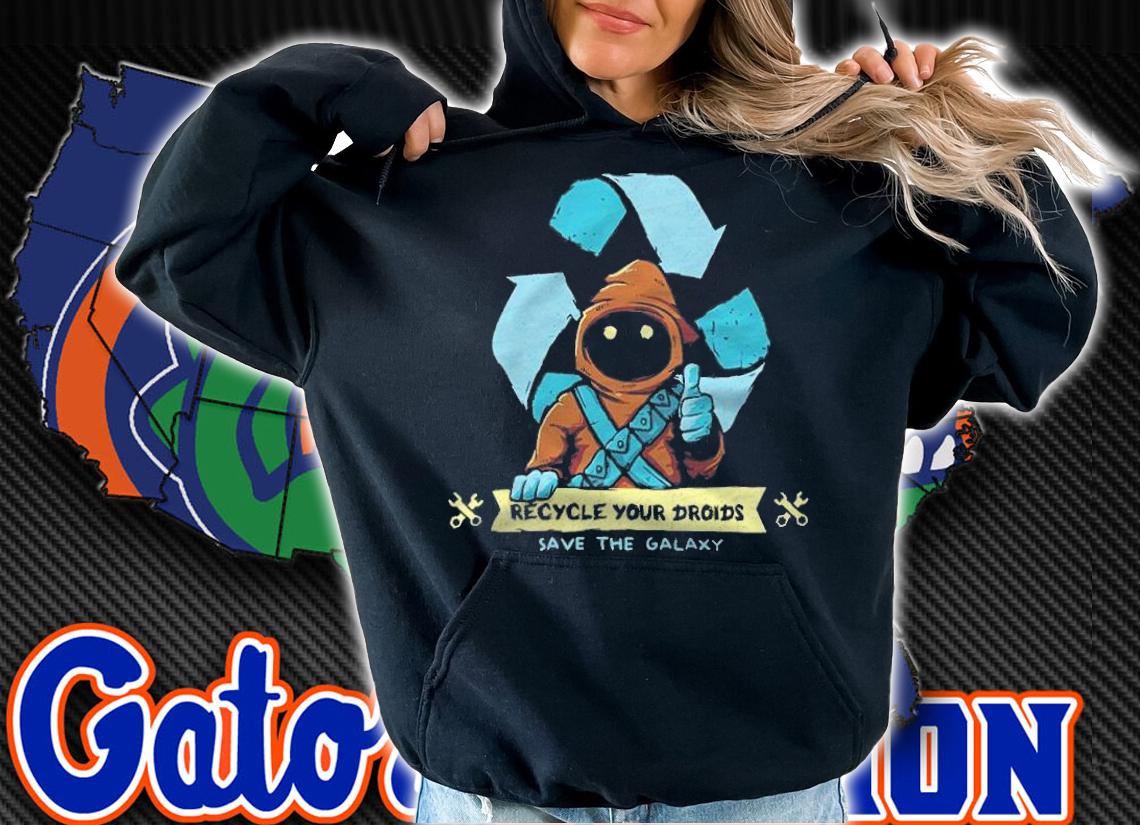 Star Wars recycle your droids save the galaxy T-shirt