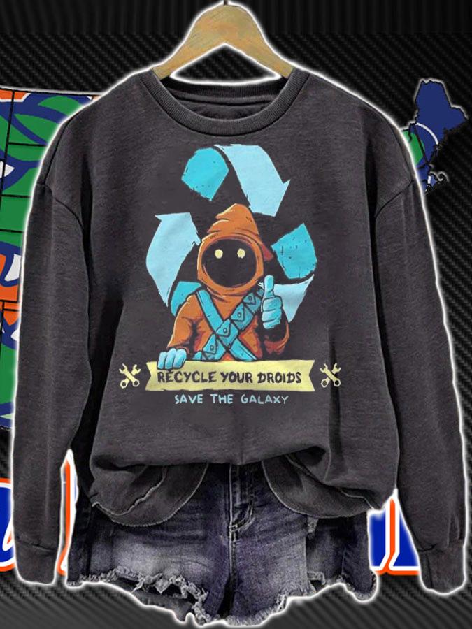 Star Wars recycle your droids save the galaxy T-shirt