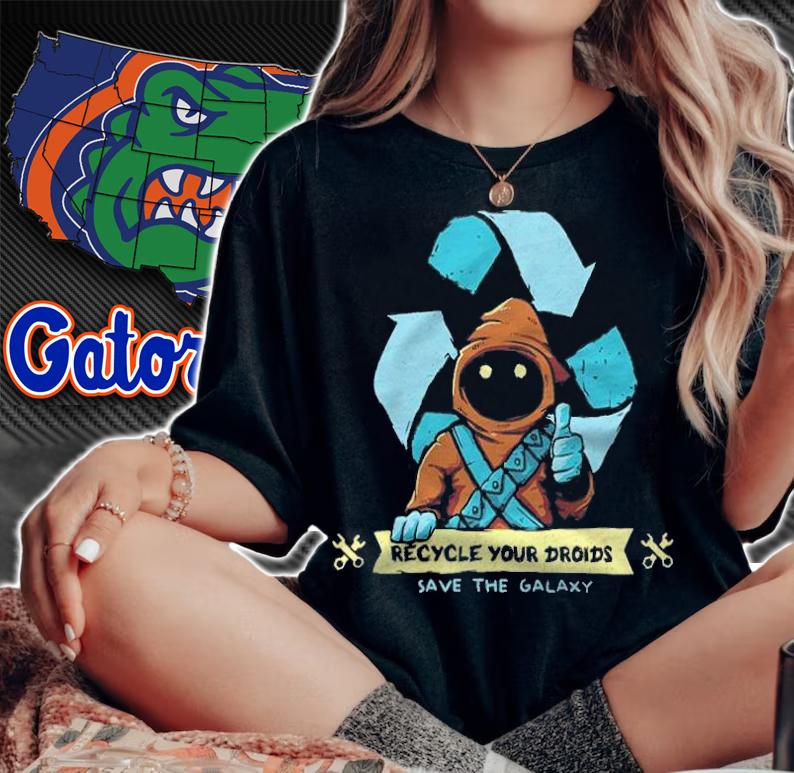 Star Wars recycle your droids save the galaxy T-shirt
