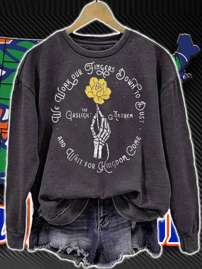 The Gaslight Anthem we work our fingers down to dust and wait for kingdom come T-shirt