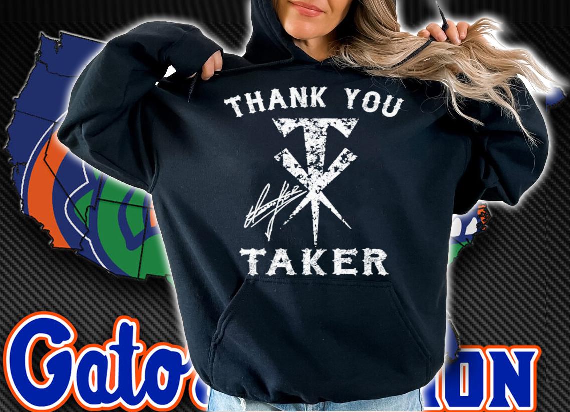 Undertaker Thank You Taker Signatures Shirt