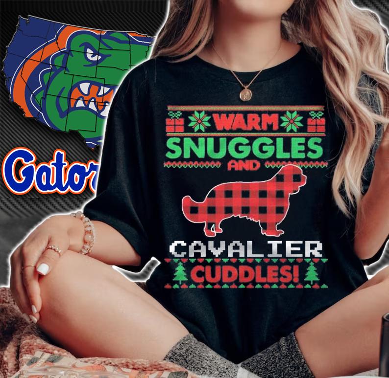 Cavalier King Charles Spaniel Pajama Ugly Christmas Sweater Shirt