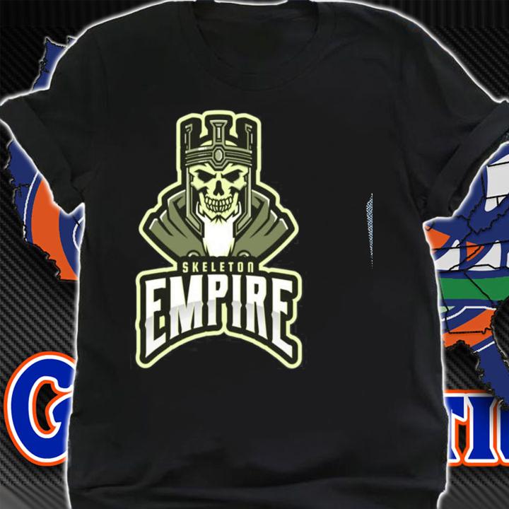 Halloween Skeleton Empire King Emperor Relaxed Fit T-shirt