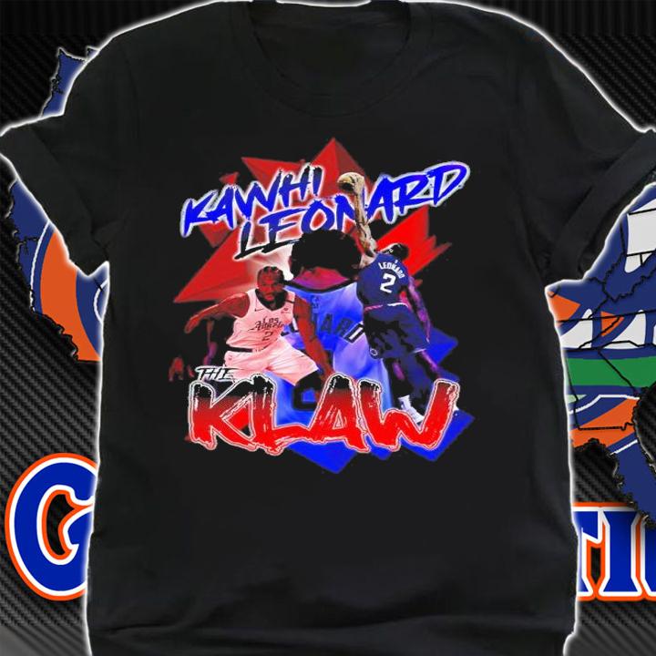 Kawhi Leonard LA Clippers The Klaw Basketball Shirt