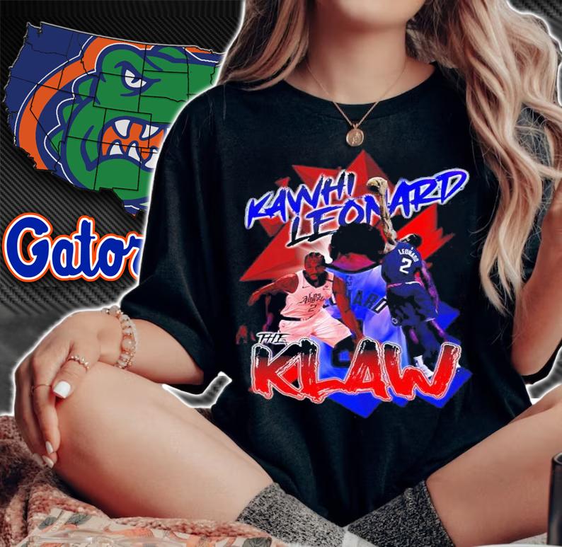Kawhi Leonard LA Clippers The Klaw Basketball Shirt