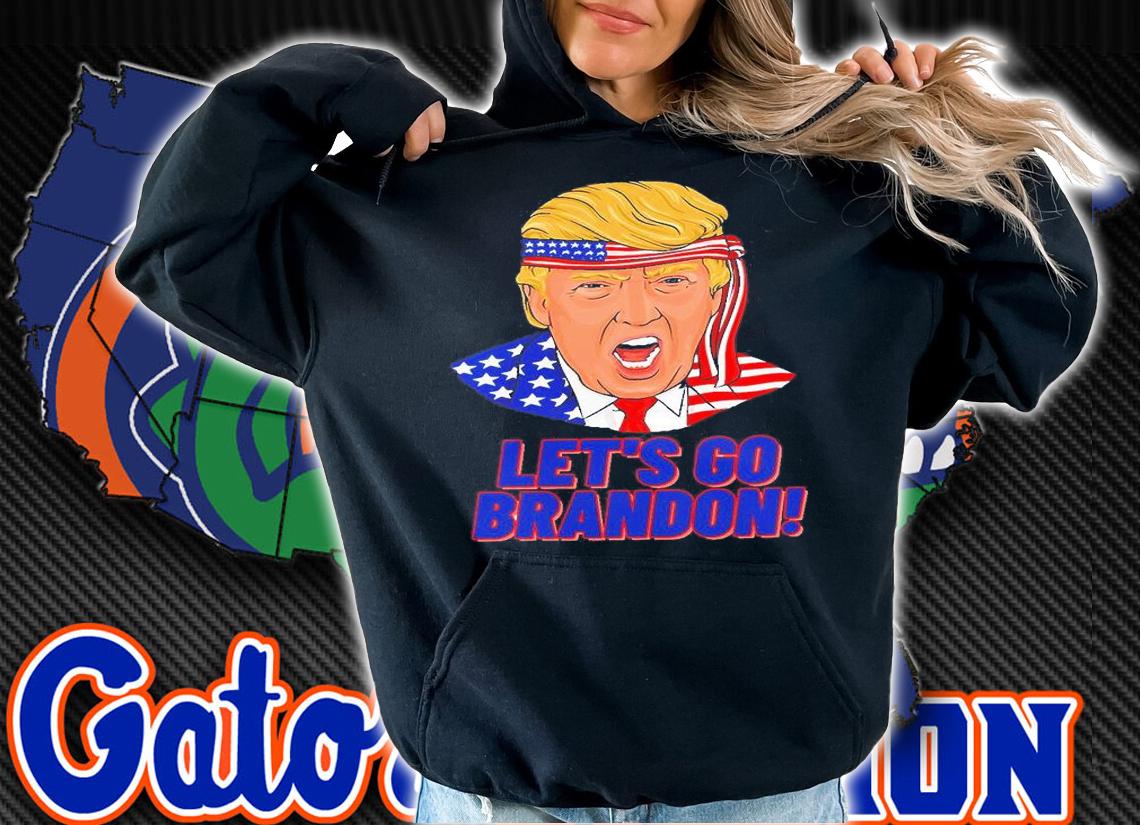 Let's Go Brandon Chant Impeach Biden Pro Trump T-Shirt hoodie