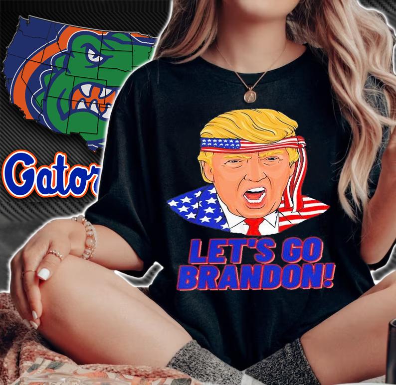 Let's Go Brandon Chant Impeach Biden Pro Trump T-Shirt woman shirt