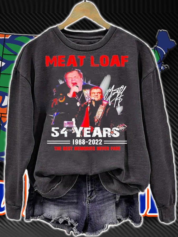 Meat Loaf 54 Years 1968-2022 The Best Memories Never Fade Signatures Shirt