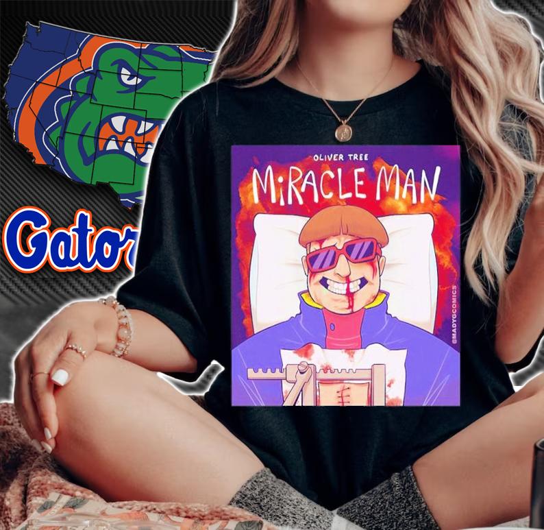 Official Oliver Tree Miracle Man Shirt